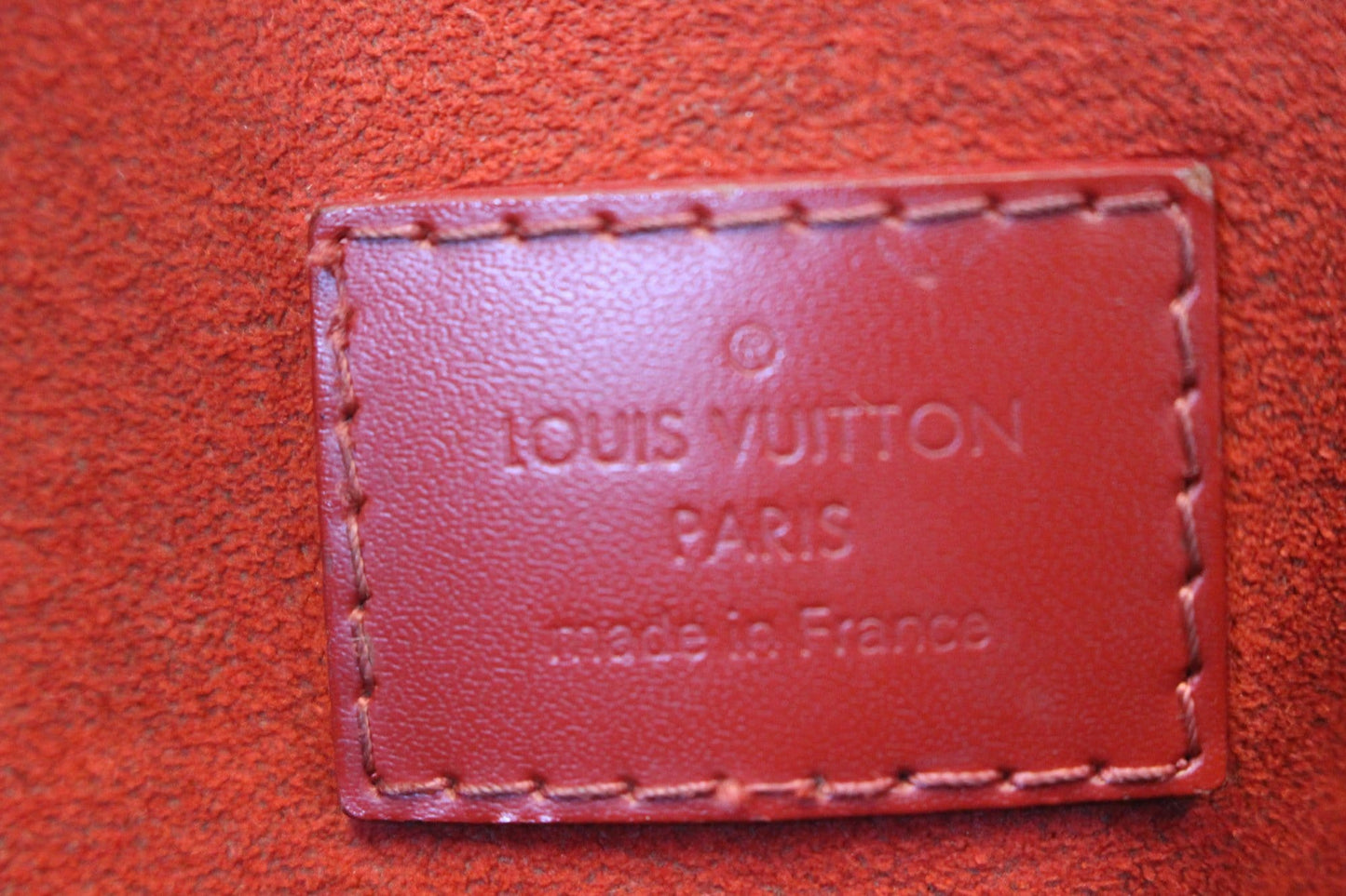 LOUIS VUITTON Damier Ebene Caissa Hobo Bag