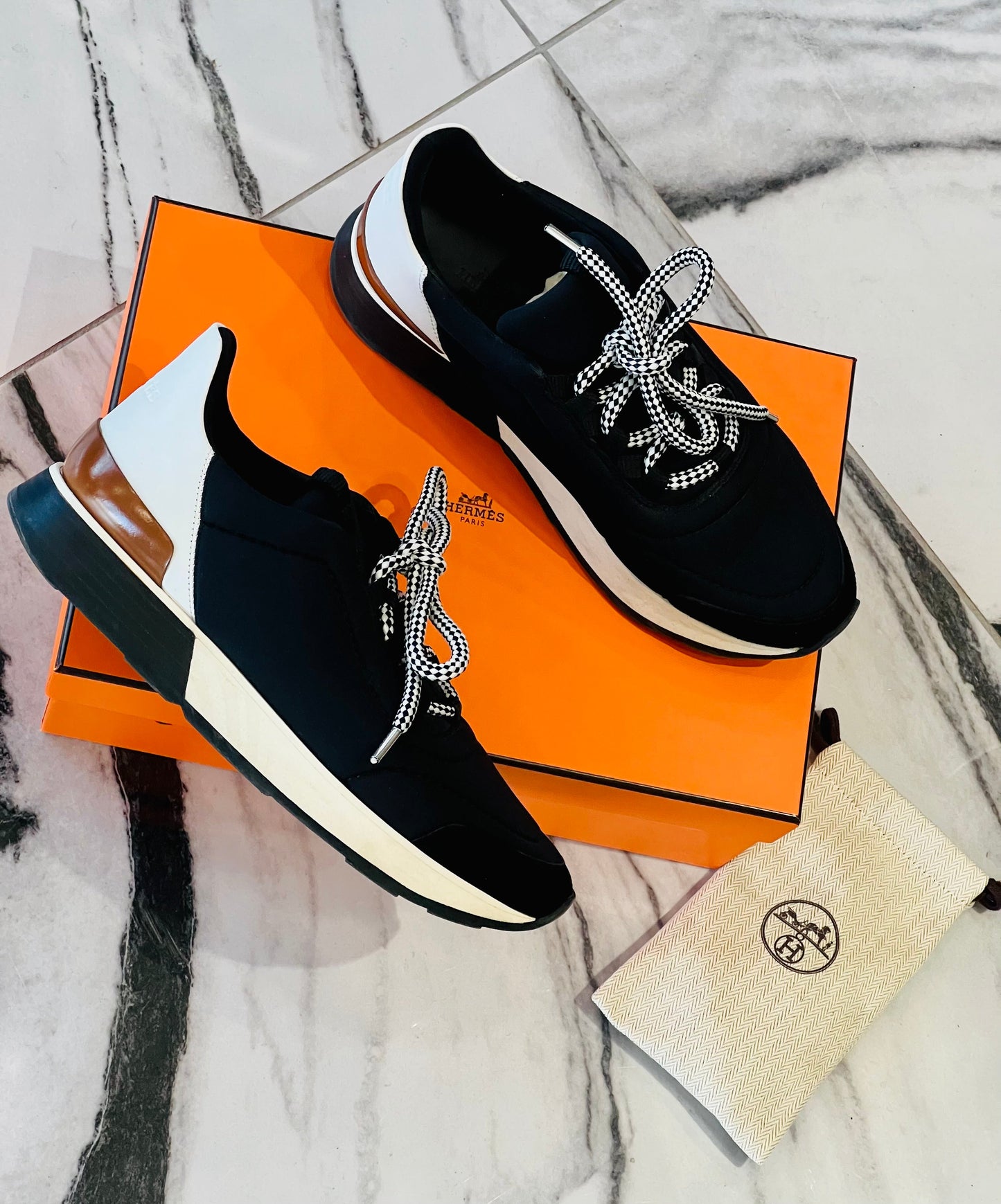 HERMÈS  Miles Platform Sandals