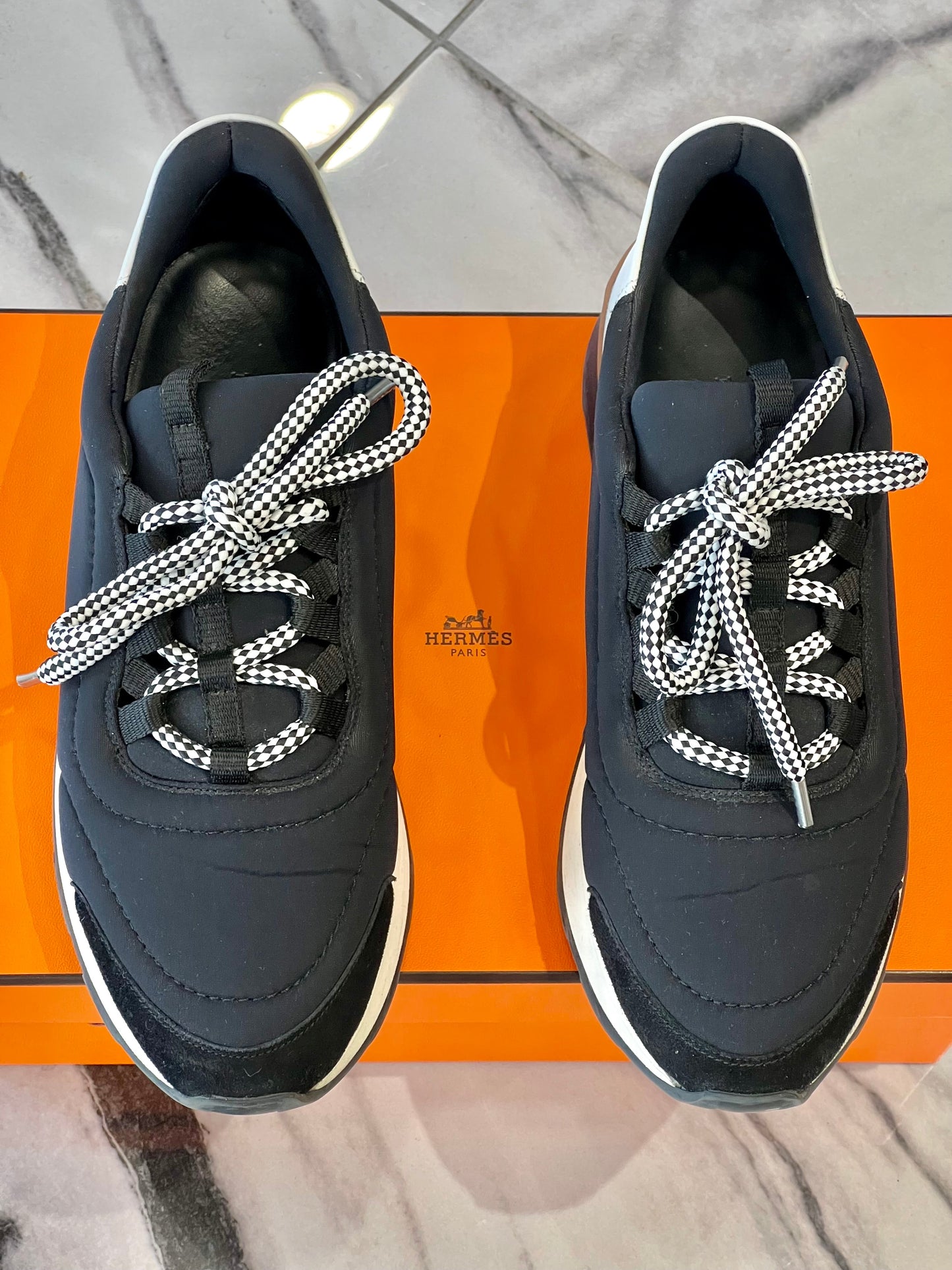 HERMÈS  Miles Platform Sandals