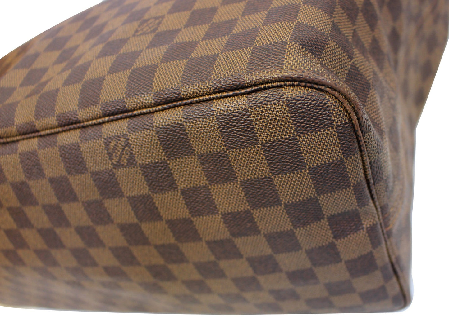 LOUIS VUITTON Damier Ebene Neverfull GM Brown Tote Bag