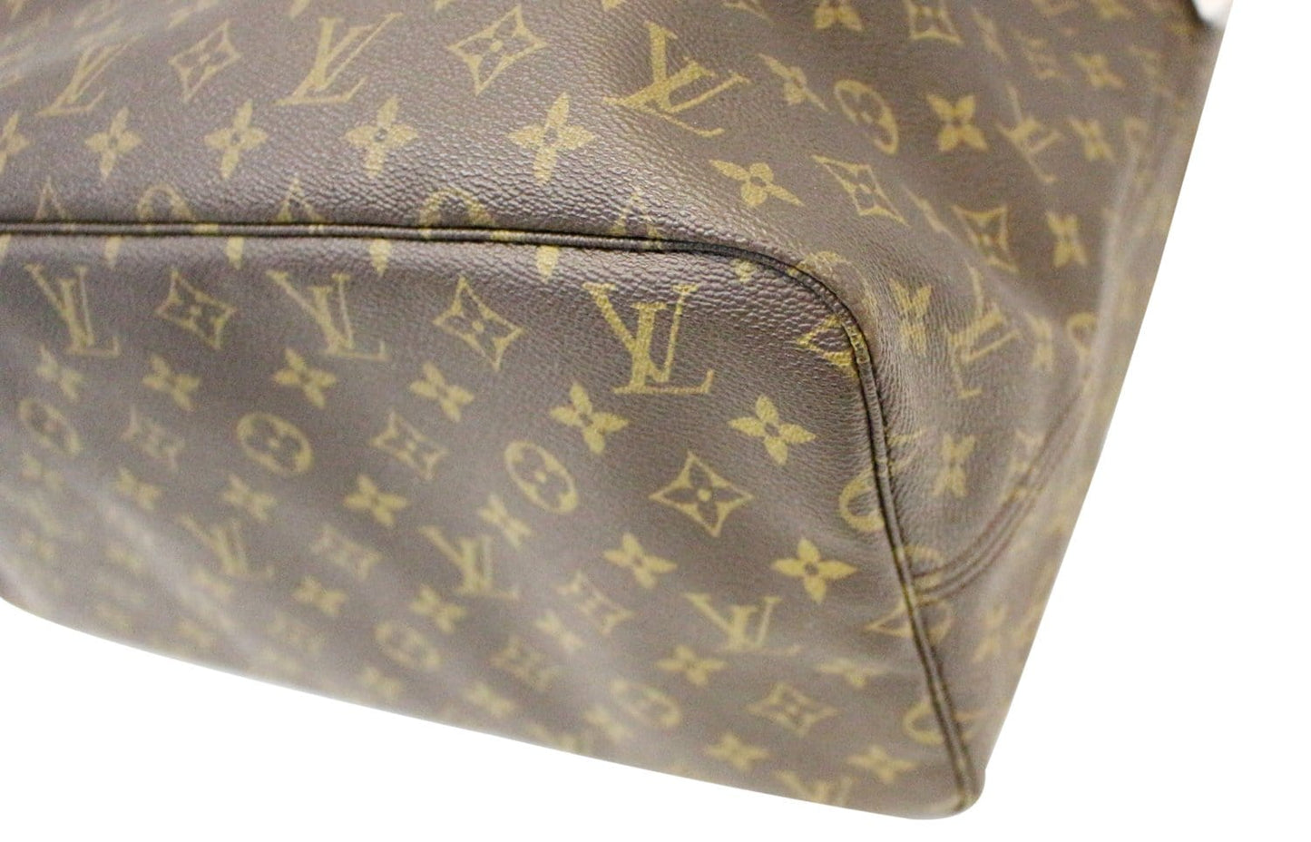LOUIS VUITTON Monogram Canvas Neverfull GM Brown Tote Bag