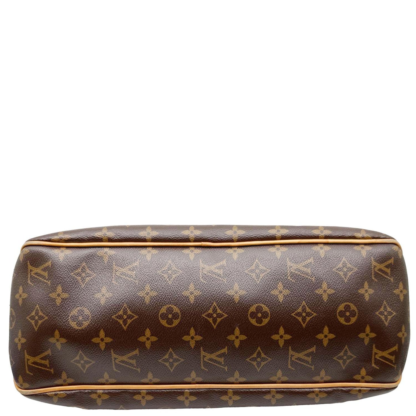 LOUIS VUITTON Delightful MM Monogram Canvas Hobo Shoulder Bag Brown