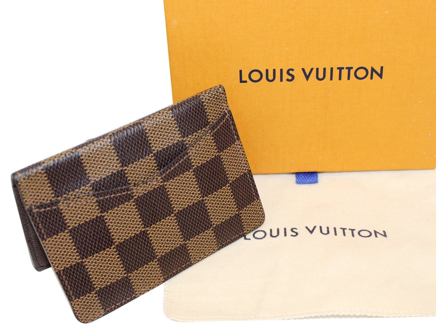 LOUIS VUITTON Damier Ebene Pocket Organizer
