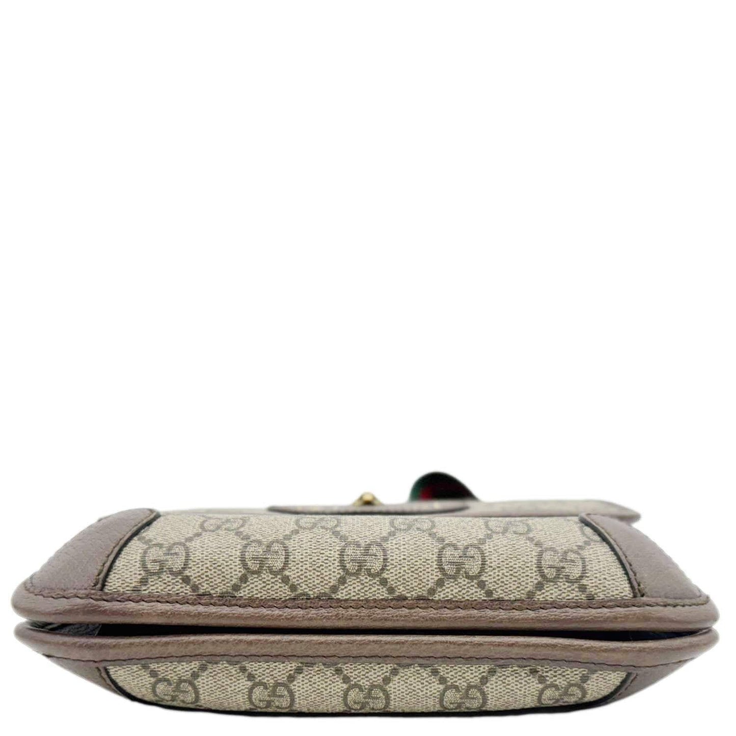 GUCCI Neo Vintage Small GG Supreme Canvas Messenger Crossbody Bag Beige 501050
