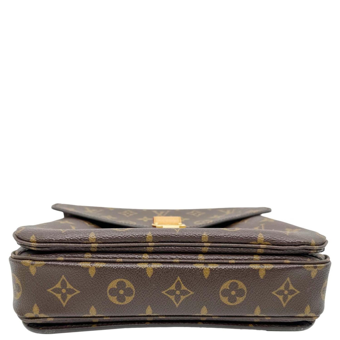 LOUIS VUITTON Metis Pochette Monogram Canvas Crossbody Bag Brown