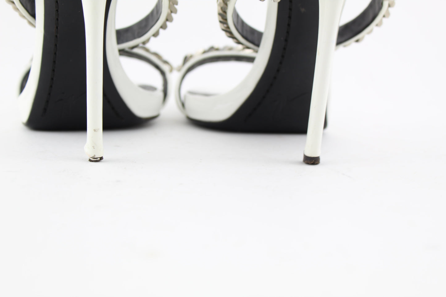 GIUSEPPE ZANOTTI CHAIN-LINK MULES