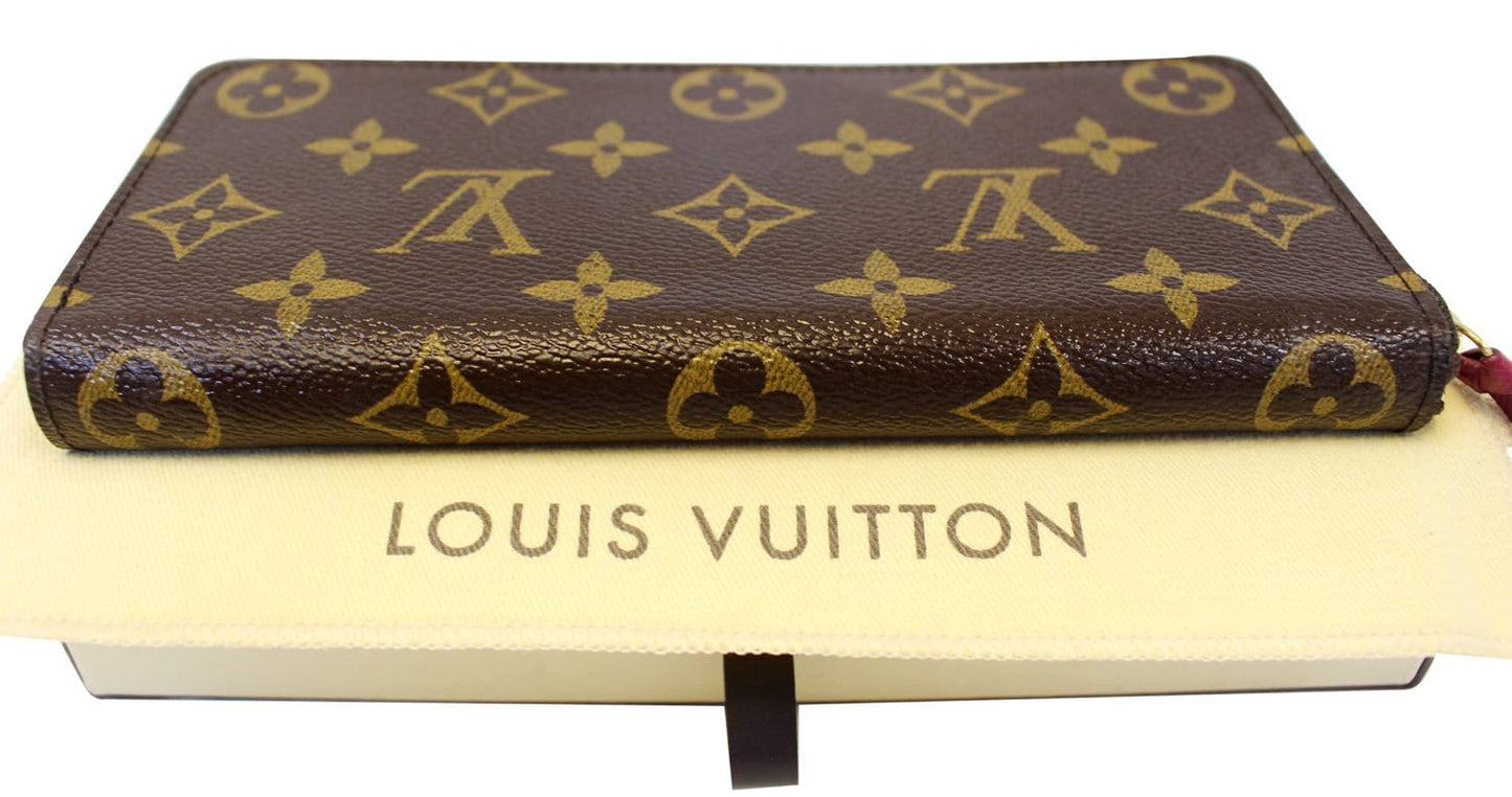 LOUIS VUITTON Monogram Canvas Clemence Wallet