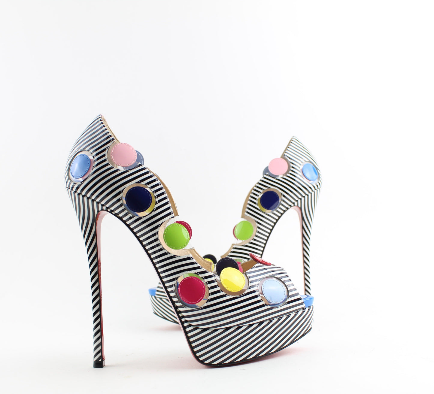 CHRISTIAN LOUBOUTIN LADY BUG 150mm SIZE 38