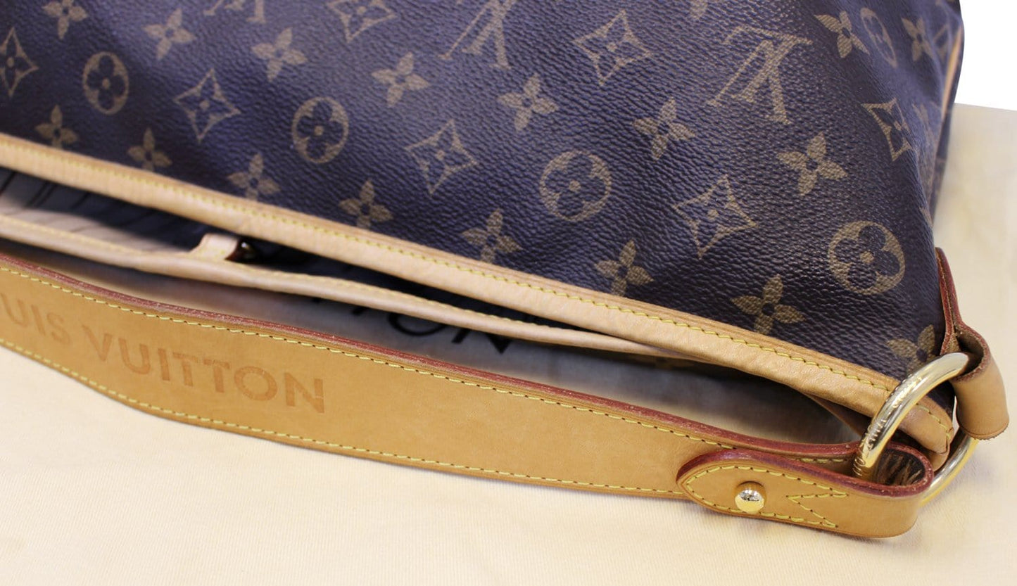 LOUIS VUITTON Monogram Canvas Delightful MM Shoulder Bag