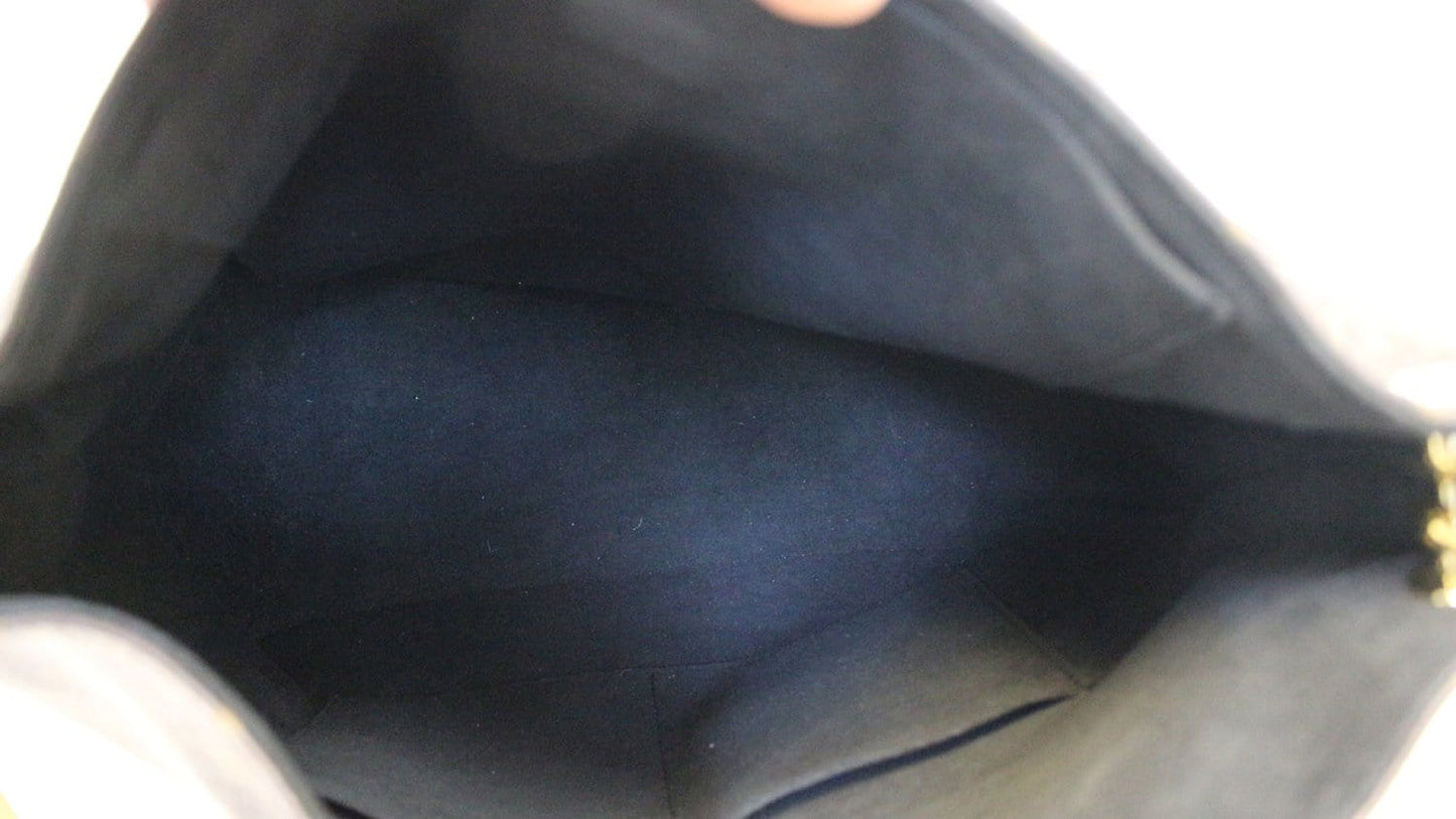 LOUIS VUITTON Monogram Canvas Gaïa Black Shoulder Bag