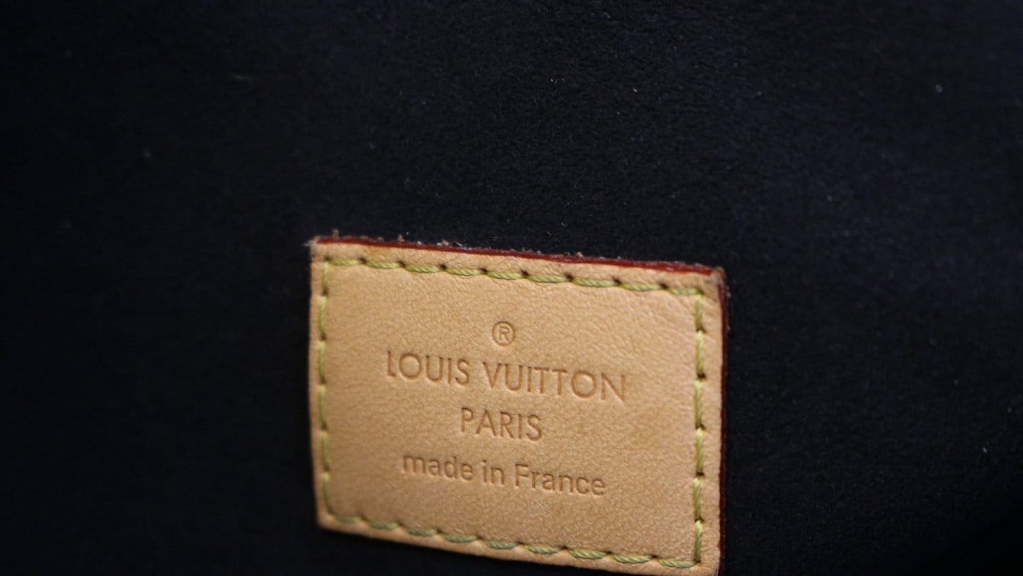 LOUIS VUITTON Monogram Canvas Gaïa Black Shoulder Bag