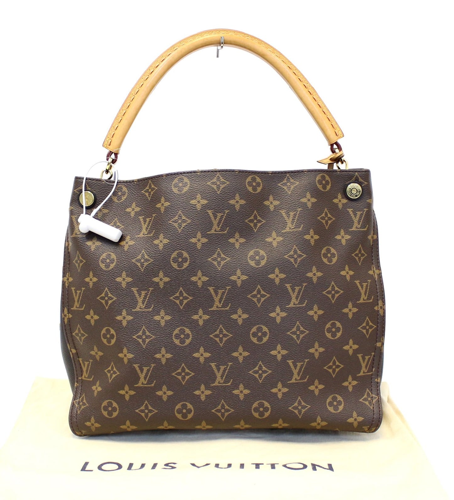 LOUIS VUITTON Monogram Canvas Gaïa Black Shoulder Bag