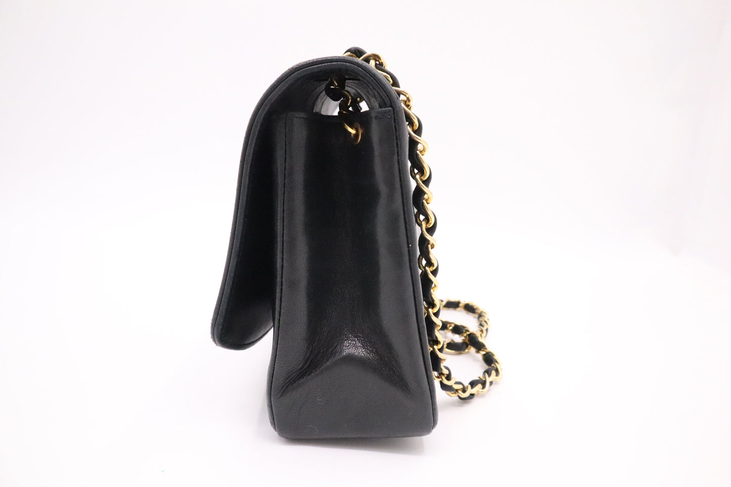 Chanel Diana in Black Leather