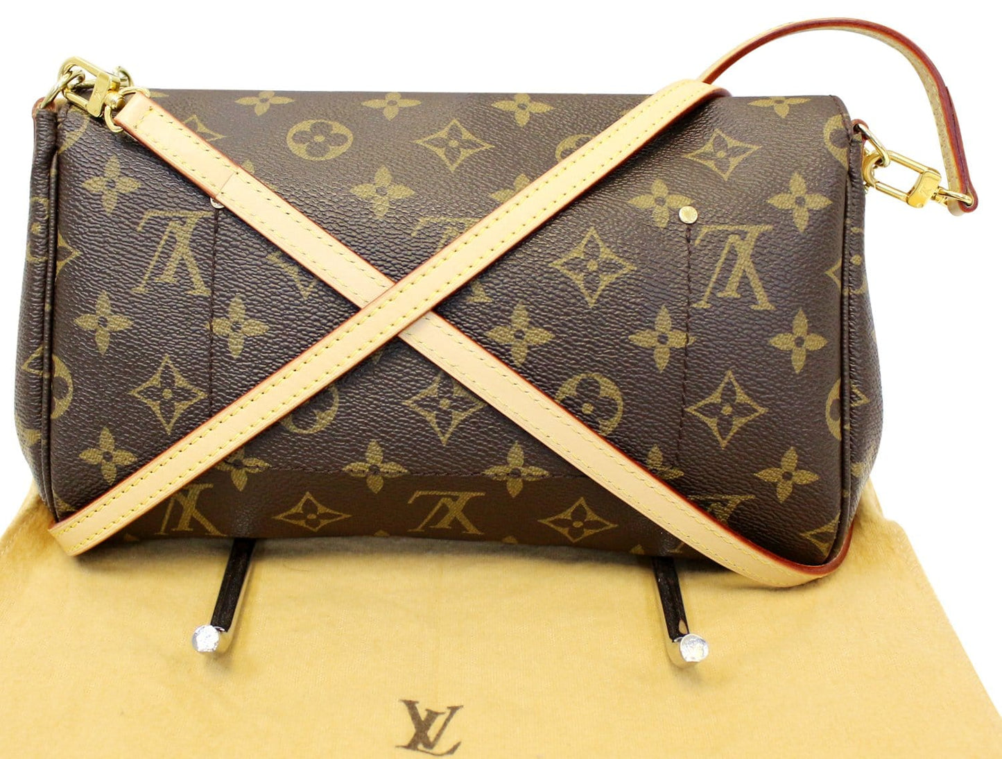 LOUIS VUITTON Monogram Canvas Favorite MM Crossbody Bag
