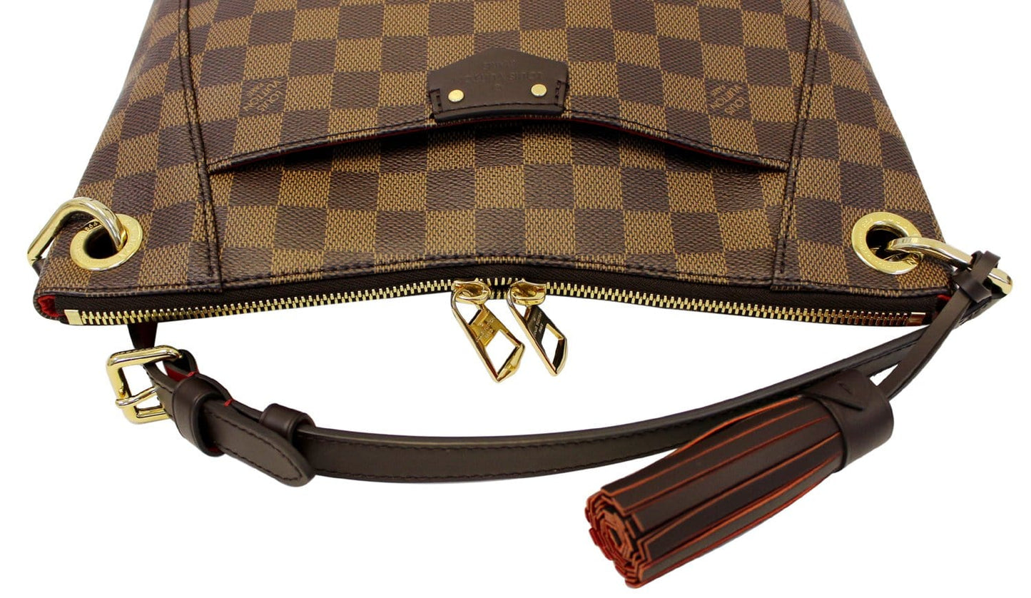 LOUIS VUITTON Damier Ebene South Bank Besace Crossbody Bag
