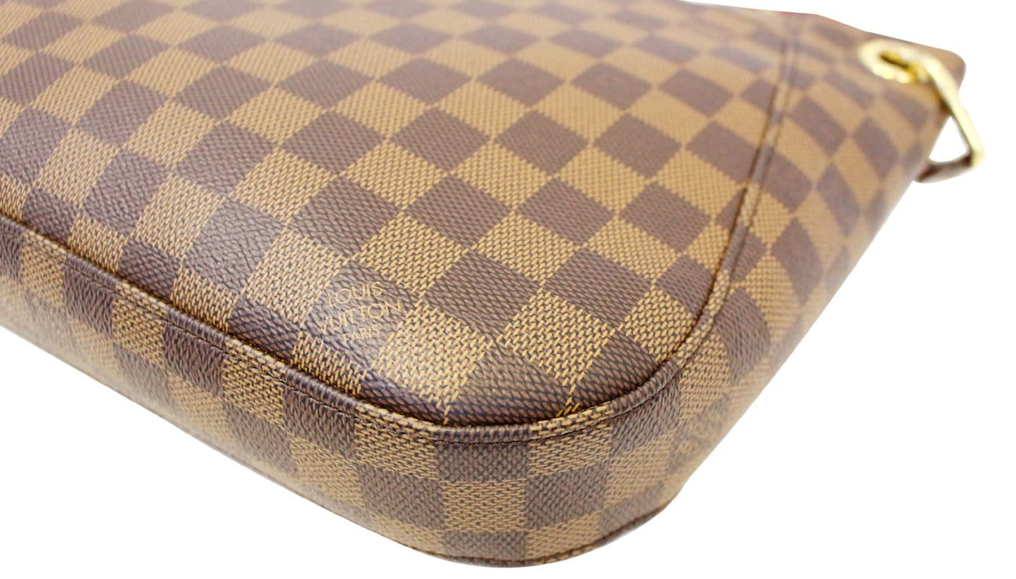LOUIS VUITTON Damier Ebene South Bank Besace Crossbody Bag