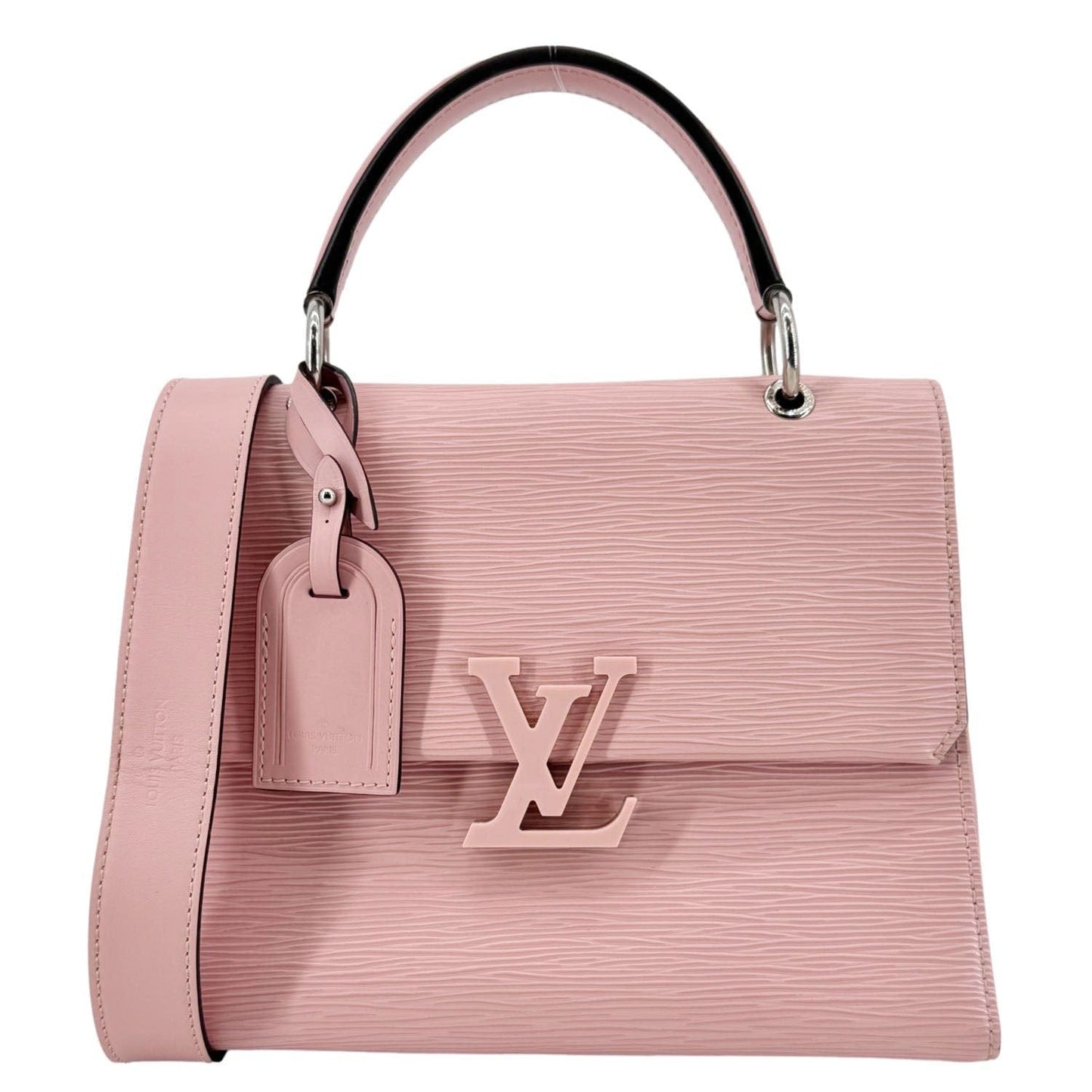 LOUIS VUITTON Grenelle PM Epi Leather Shoulder Bag Dusty Pink