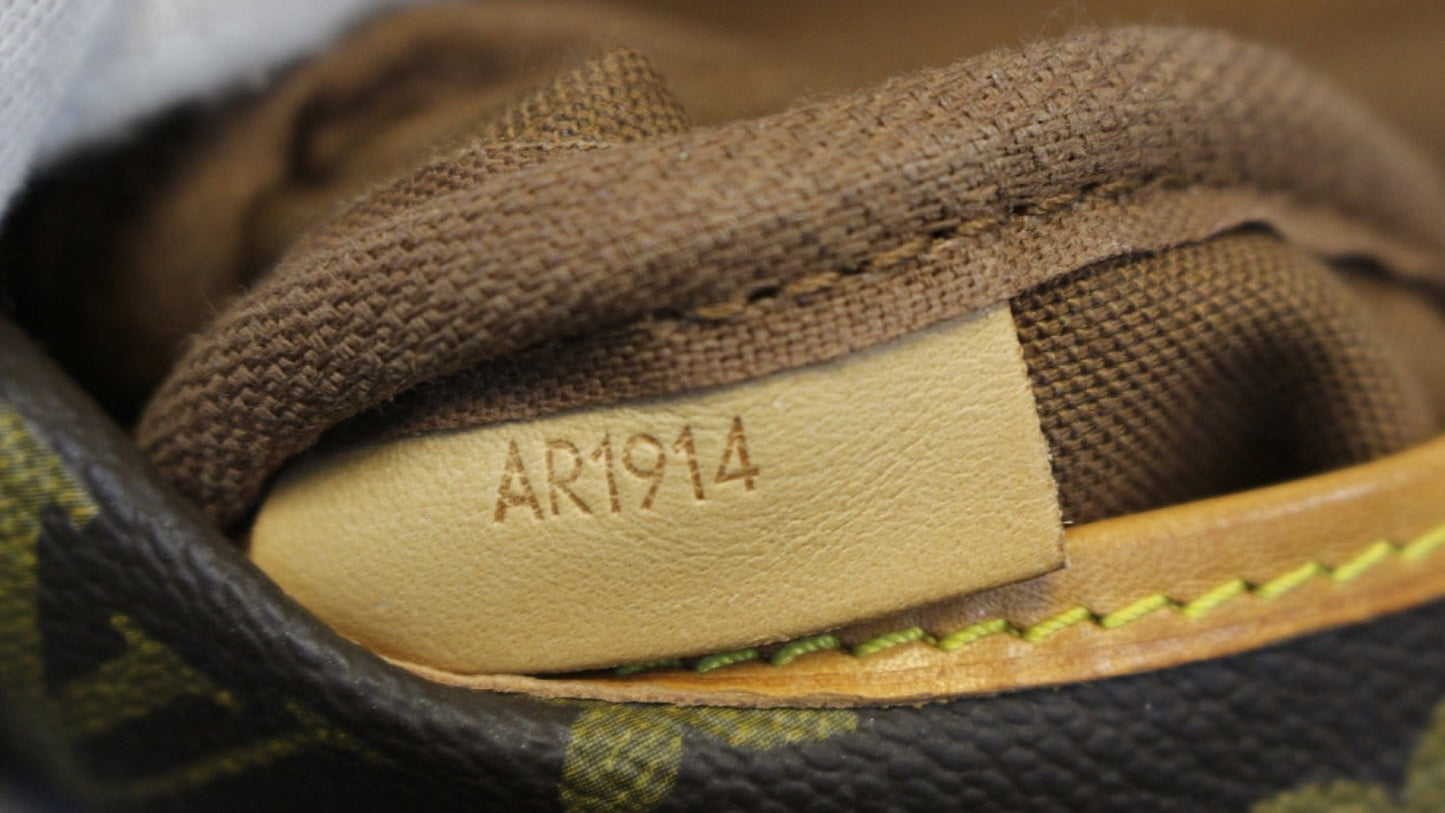 LOUIS VUITTON Monogram Canvas Saumur 30 Crossbody Bag