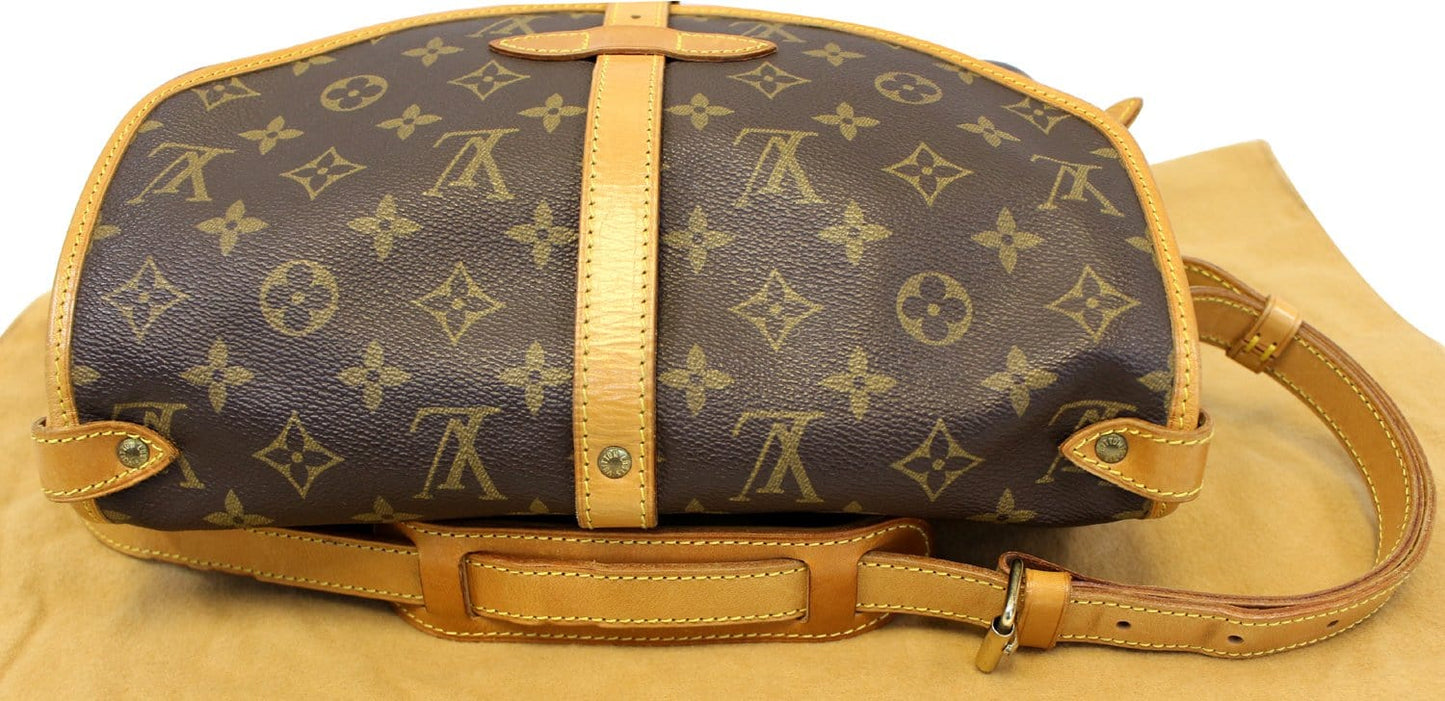 LOUIS VUITTON Monogram Canvas Saumur 30 Crossbody Bag