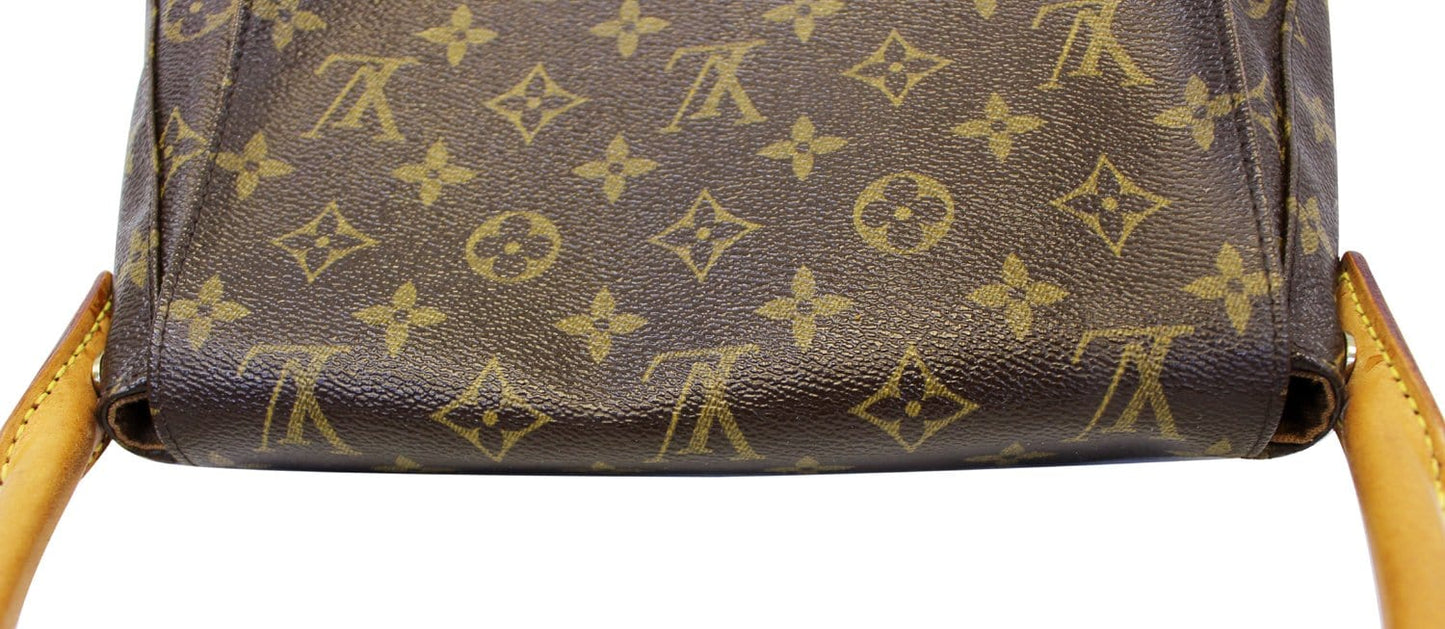 LOUIS VUITTON Monogram Canvas Mini Looping Shoulder Handbag