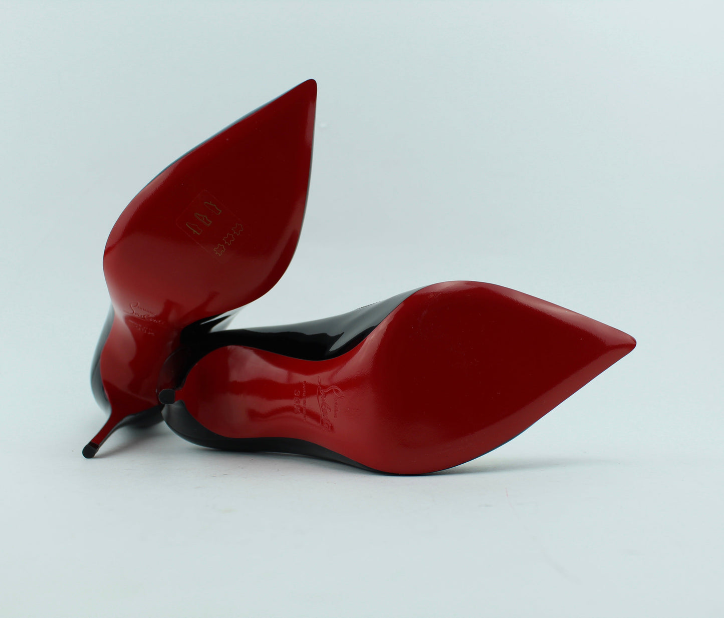 CHRISTIAN LOUBOUTIN HOT CHIC 100mm SIZE 38.5