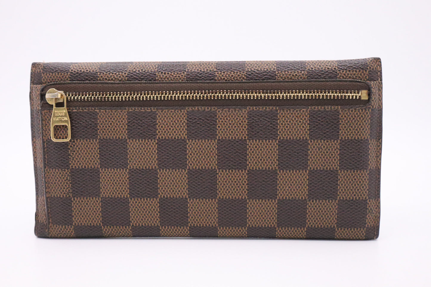 Louis Vuitton Origami Long Wallet in Damier Ebene Canvas