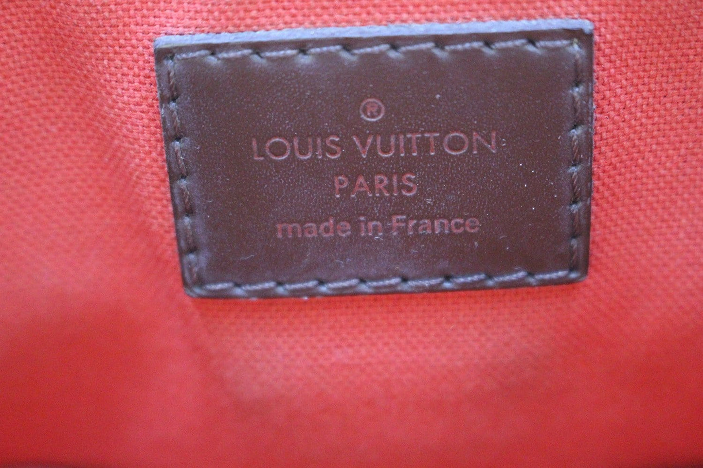 LOUIS VUITTON Damier Ebene Siena MM Shoulder Handbag