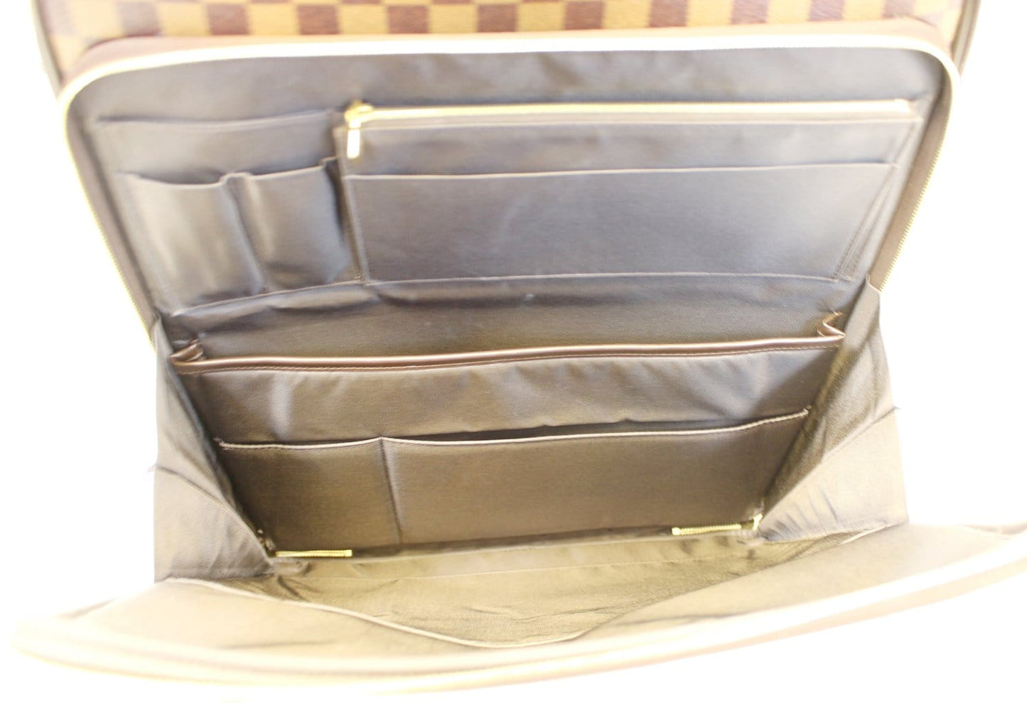 LOUIS VUITTON Damier Ebene Pegase 55 Business Suitcase