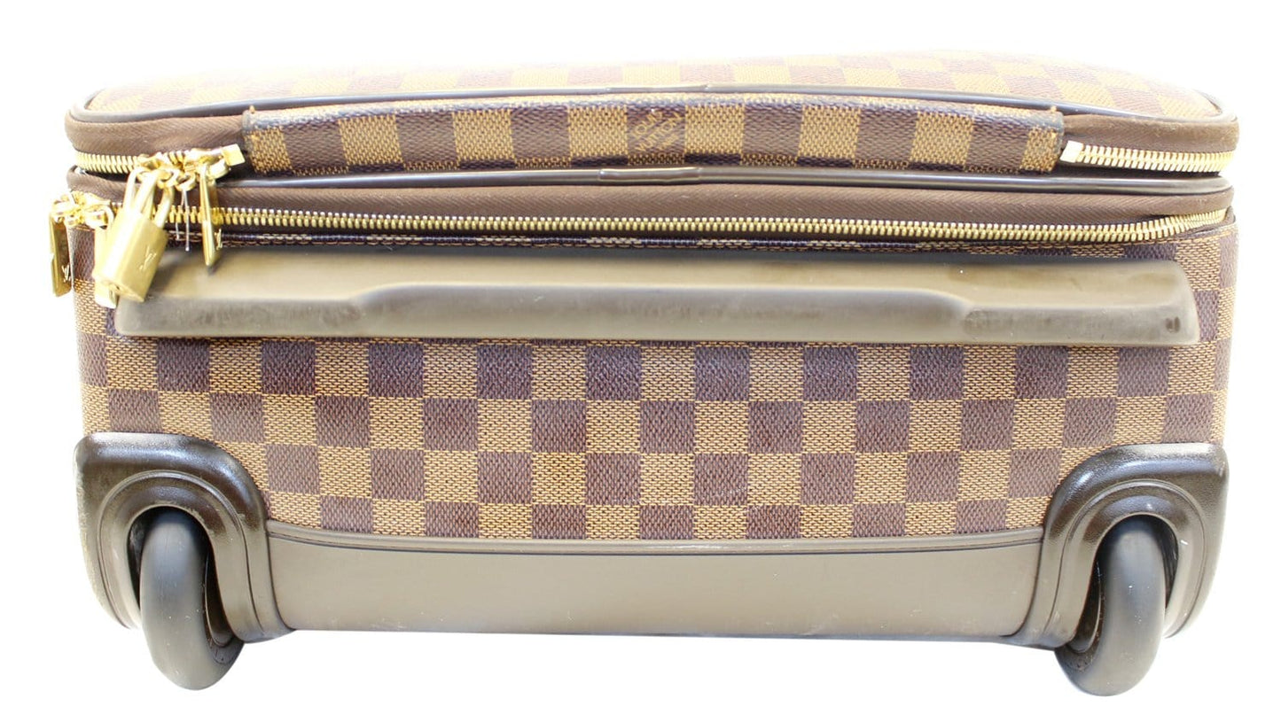 LOUIS VUITTON Damier Ebene Pegase 55 Business Suitcase