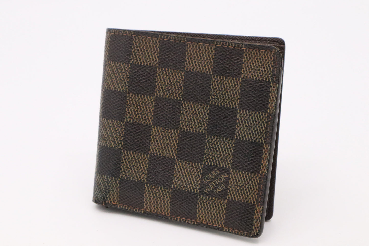 Louis Vuitton Bifold Wallet in Damier Ebene