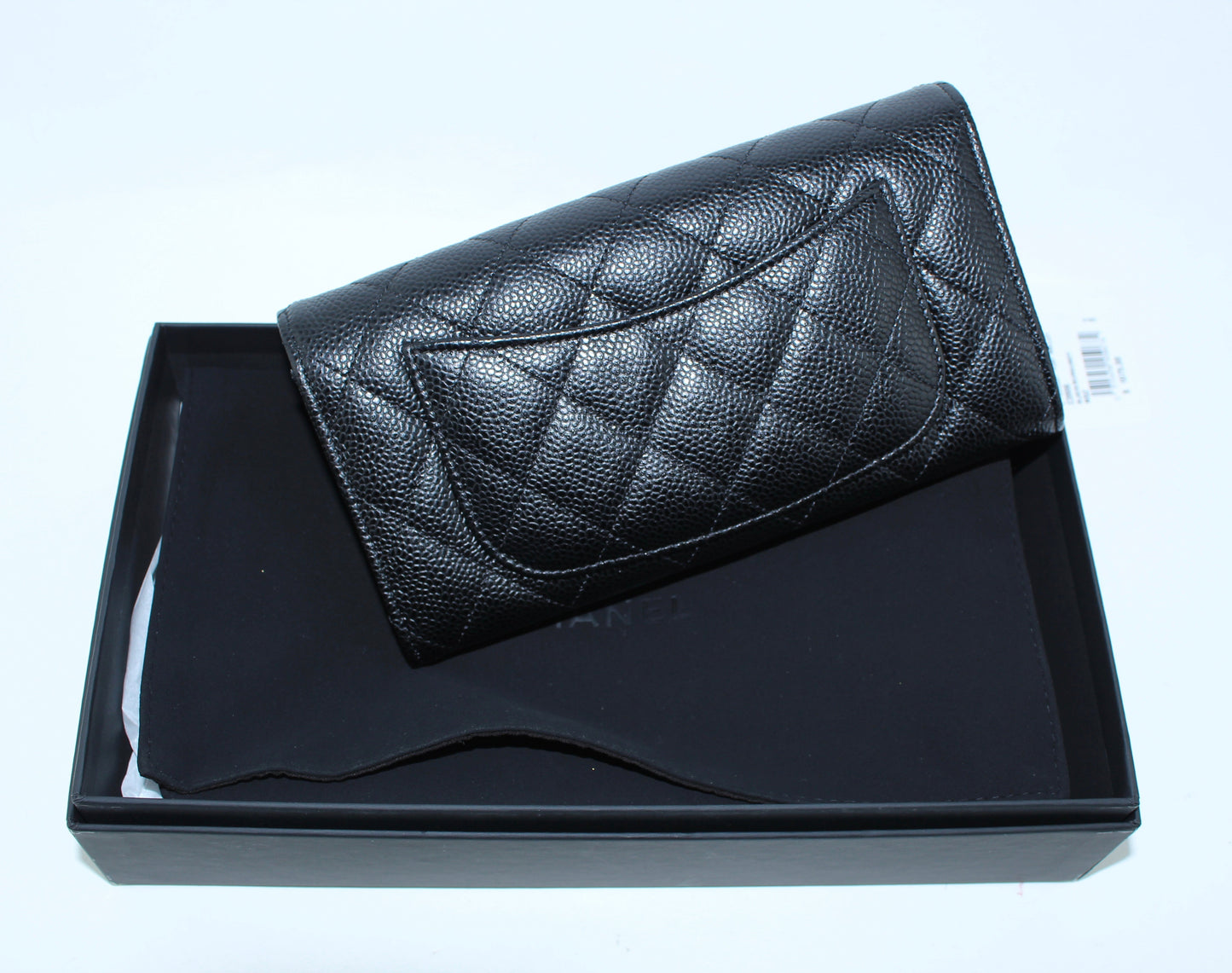 Chanel Classic Caviar Flap Wallet