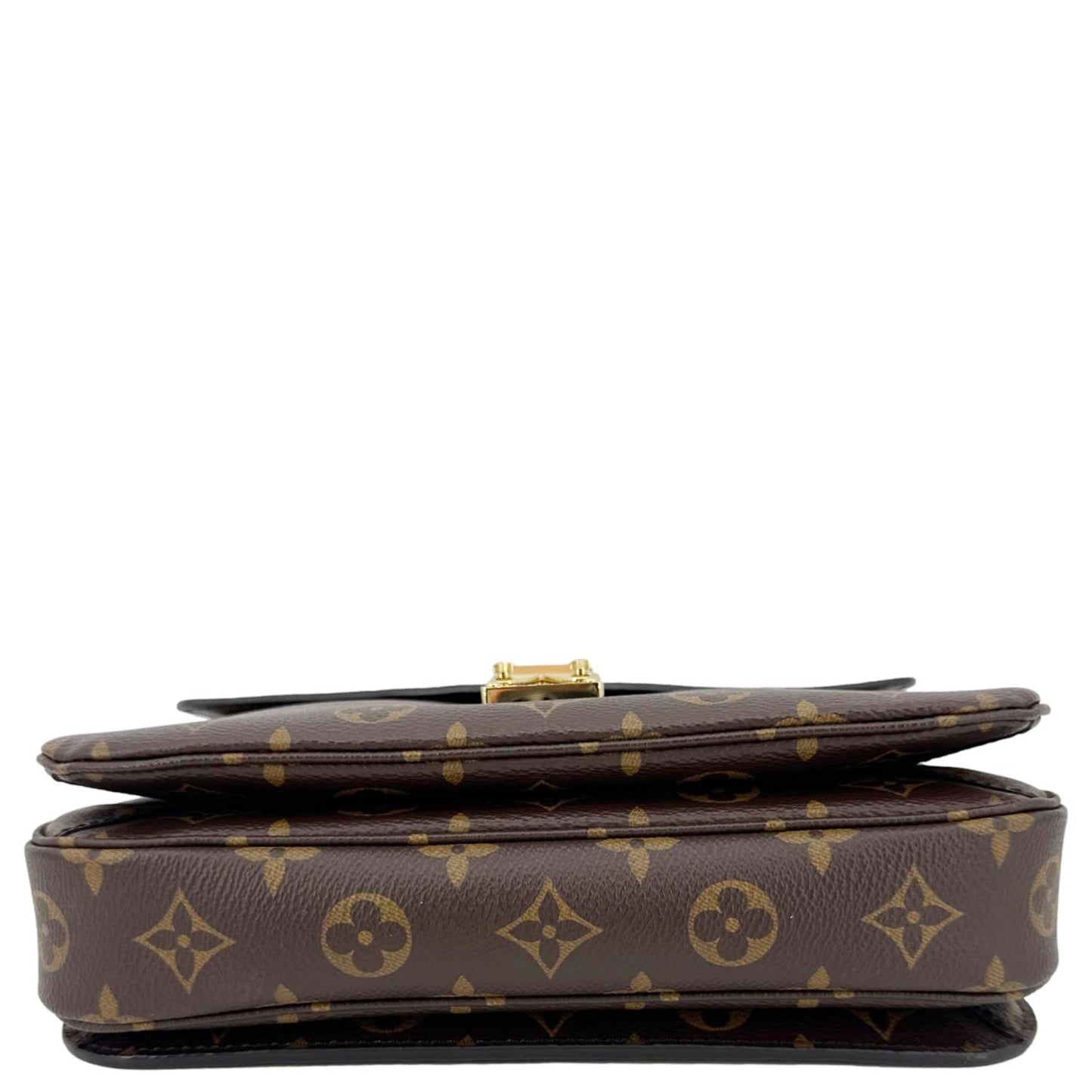 LOUIS VUITTON Metis Pochette Monogram Canvas Crossbody Bag Brown