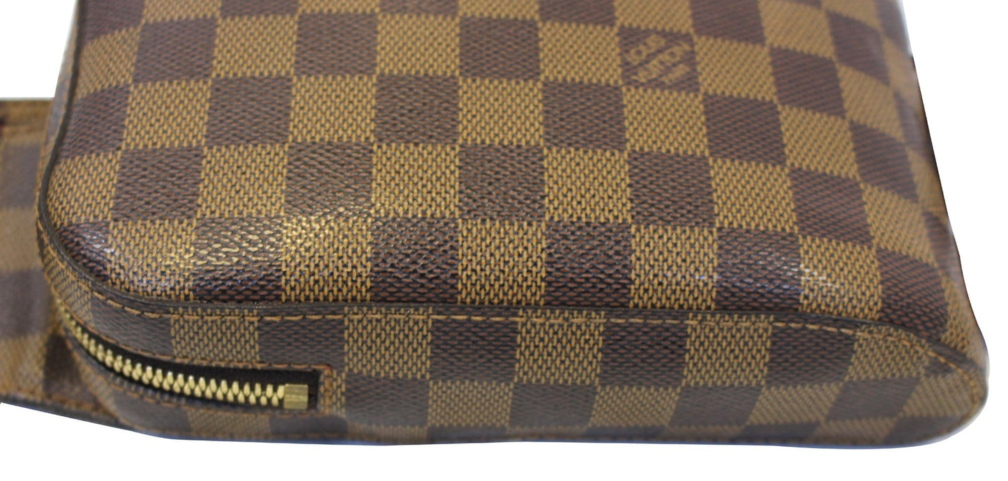LOUIS VUITTON Geronimos Damier Ebene Brown Hip Bag