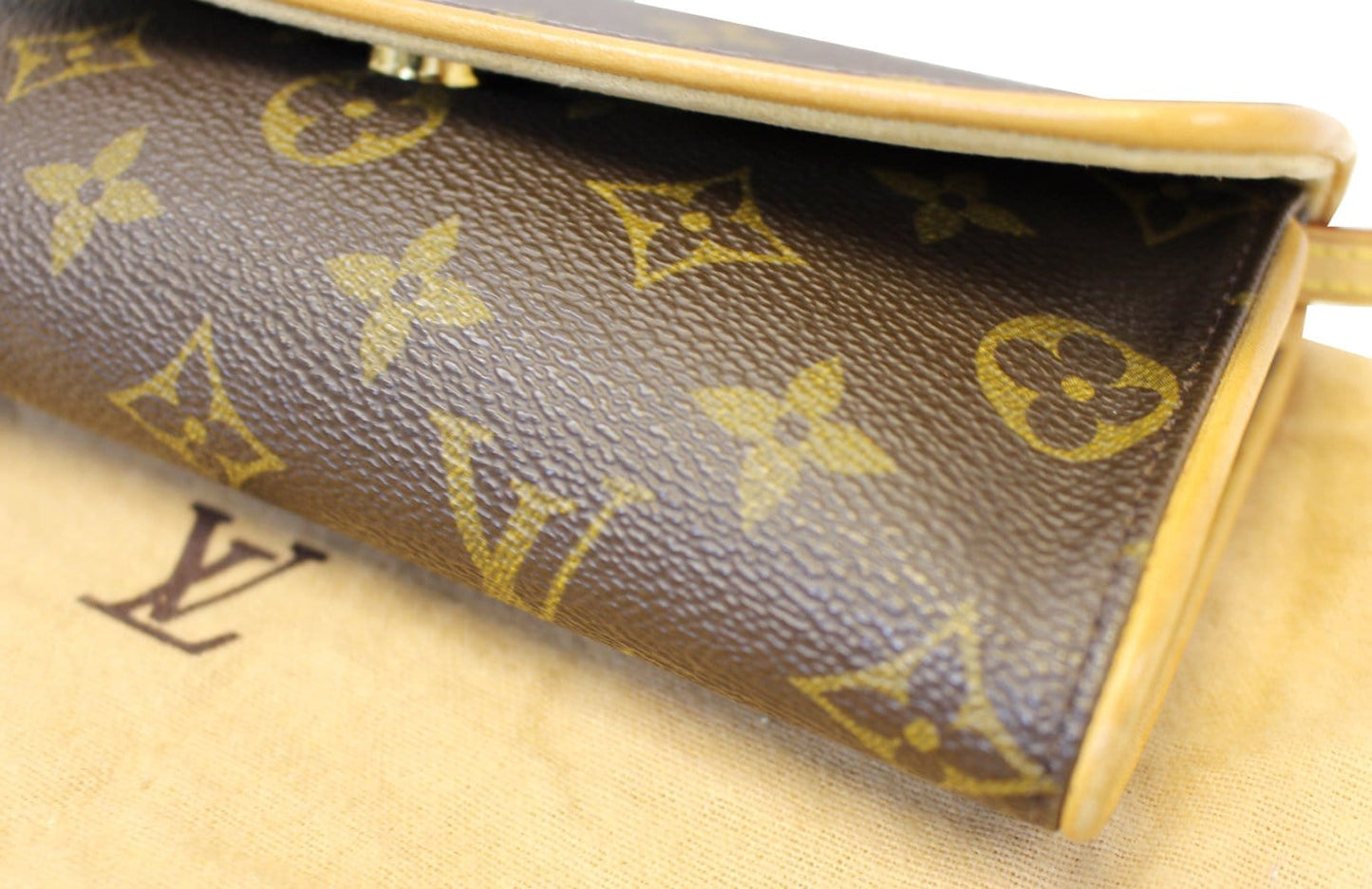 LOUIS VUITTON Monogram Canvas Twin PM Pochette Shoulder Bag