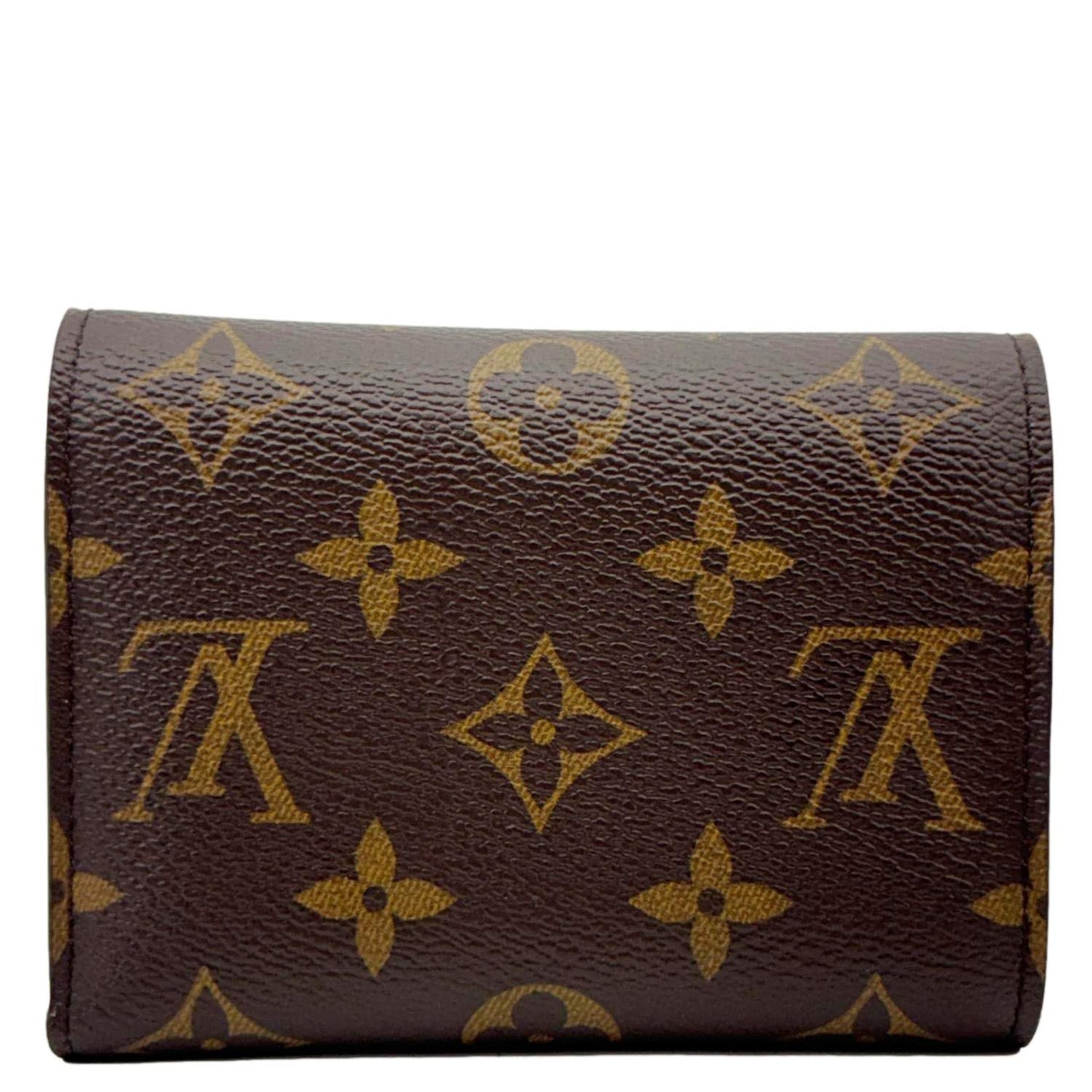 LOUIS VUITTON Victorine Monogram Canvas Wallet Brown