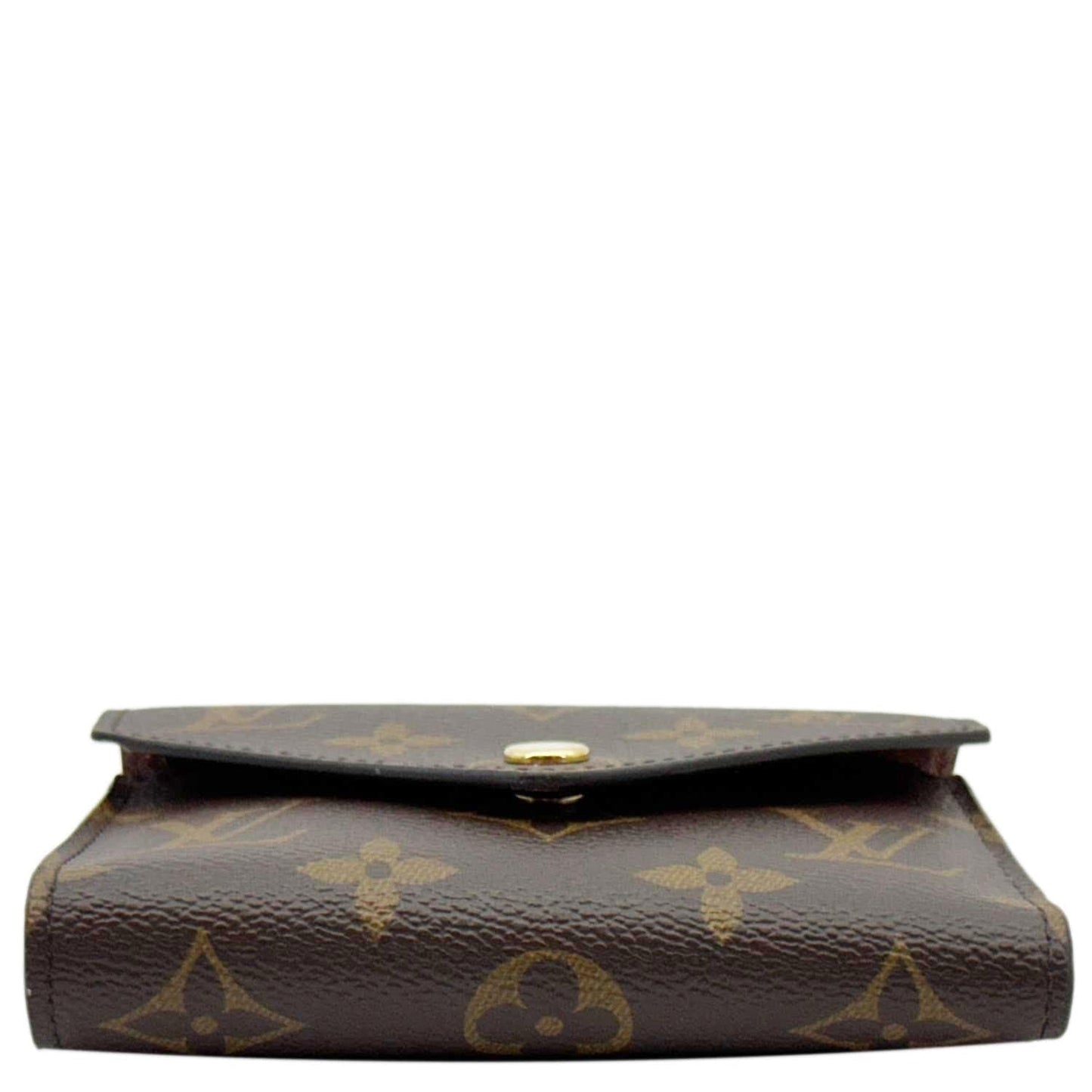 LOUIS VUITTON Victorine Monogram Canvas Wallet Brown