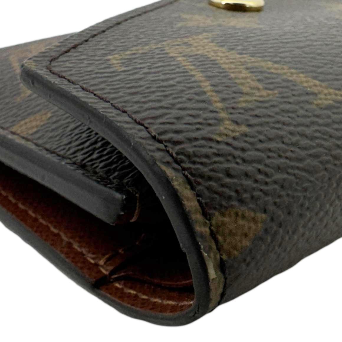 LOUIS VUITTON Victorine Monogram Canvas Wallet Brown