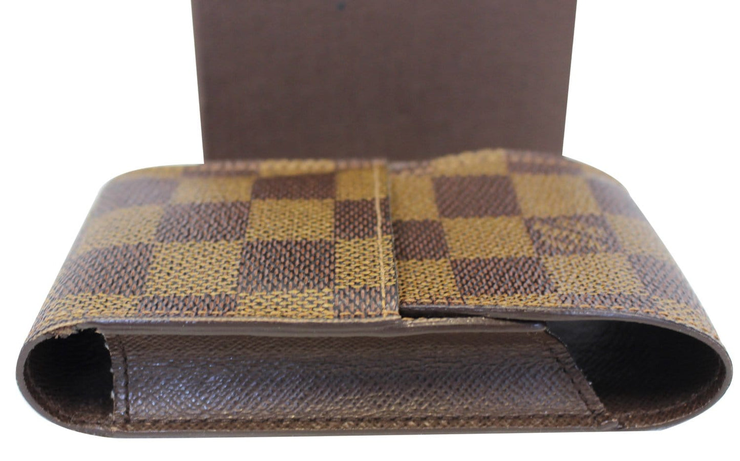 LOUIS VUITTON Damier Ebene Etui Cigarettes Case