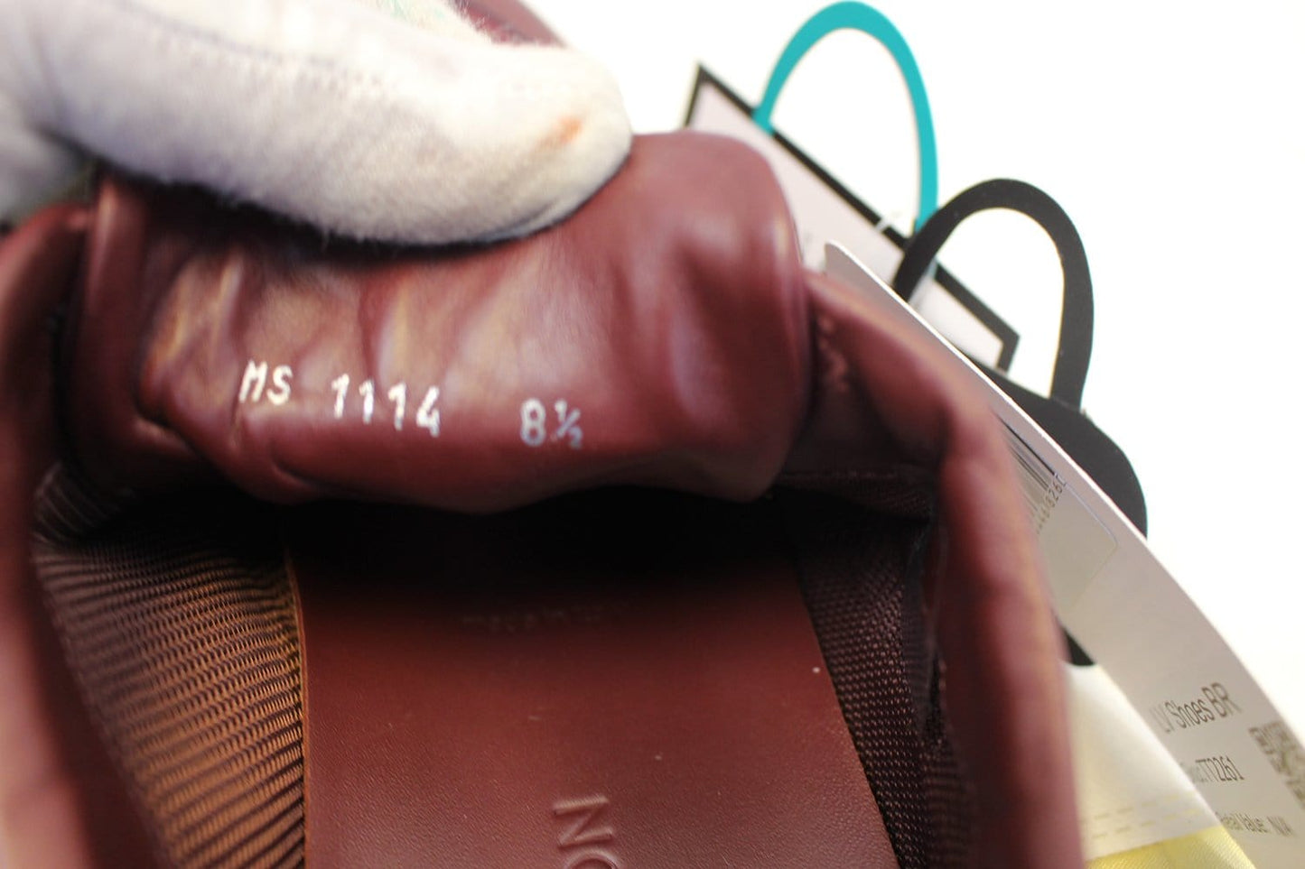 LOUIS VUITTON Burgundy Sneakers Size 8 1/2
