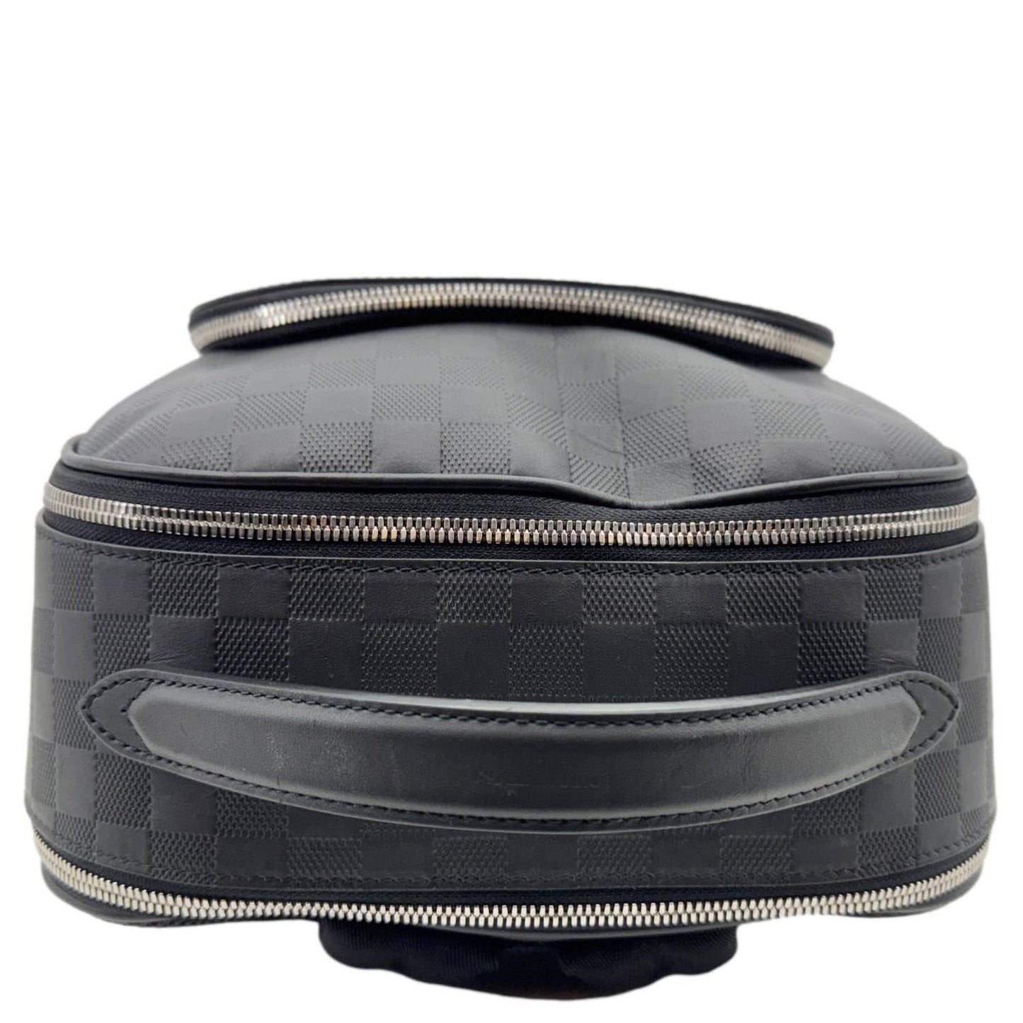 LOUIS VUITTON Avenue Damier Infini Leather Backpack Bag Black