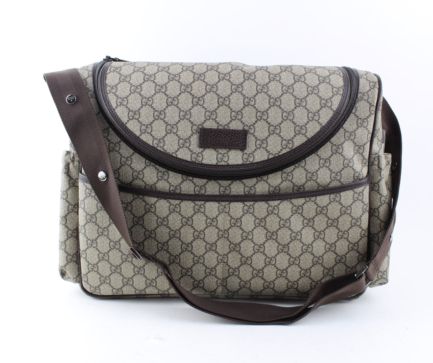 GUCCI GG SUPREME DIAPER BAG