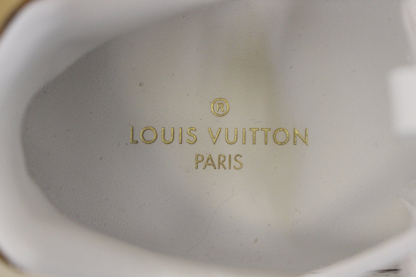 LOUIS VUITTON Monogram Canvas Suede Run Away Sneakers Size 38