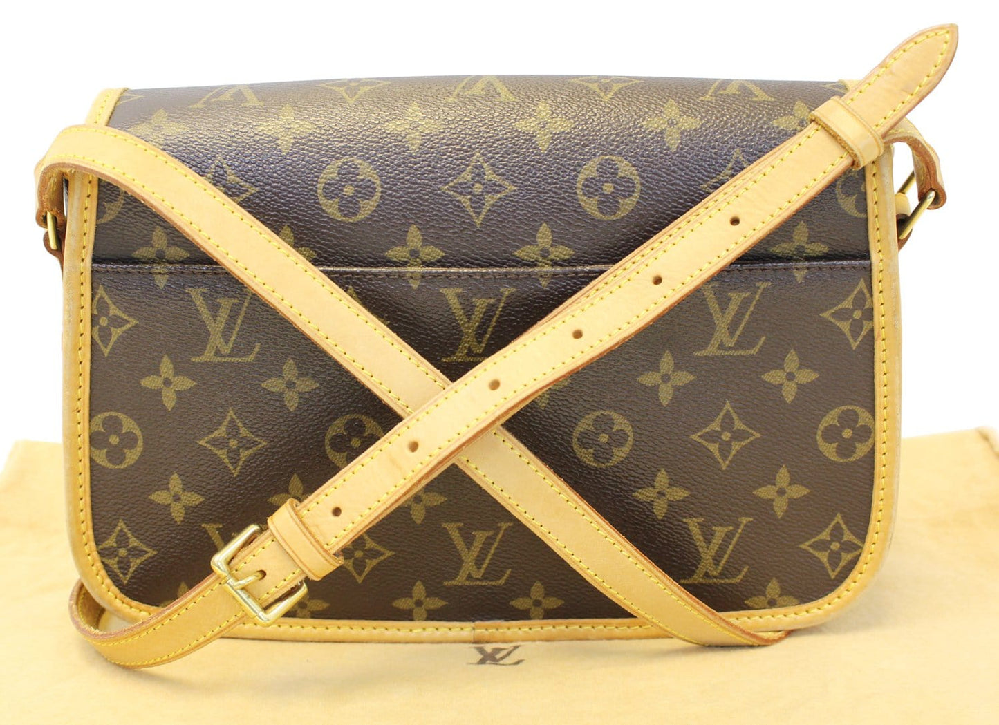 LOUIS VUITTON Monogram Canvas Sologne Crossbody Shoulder Bag