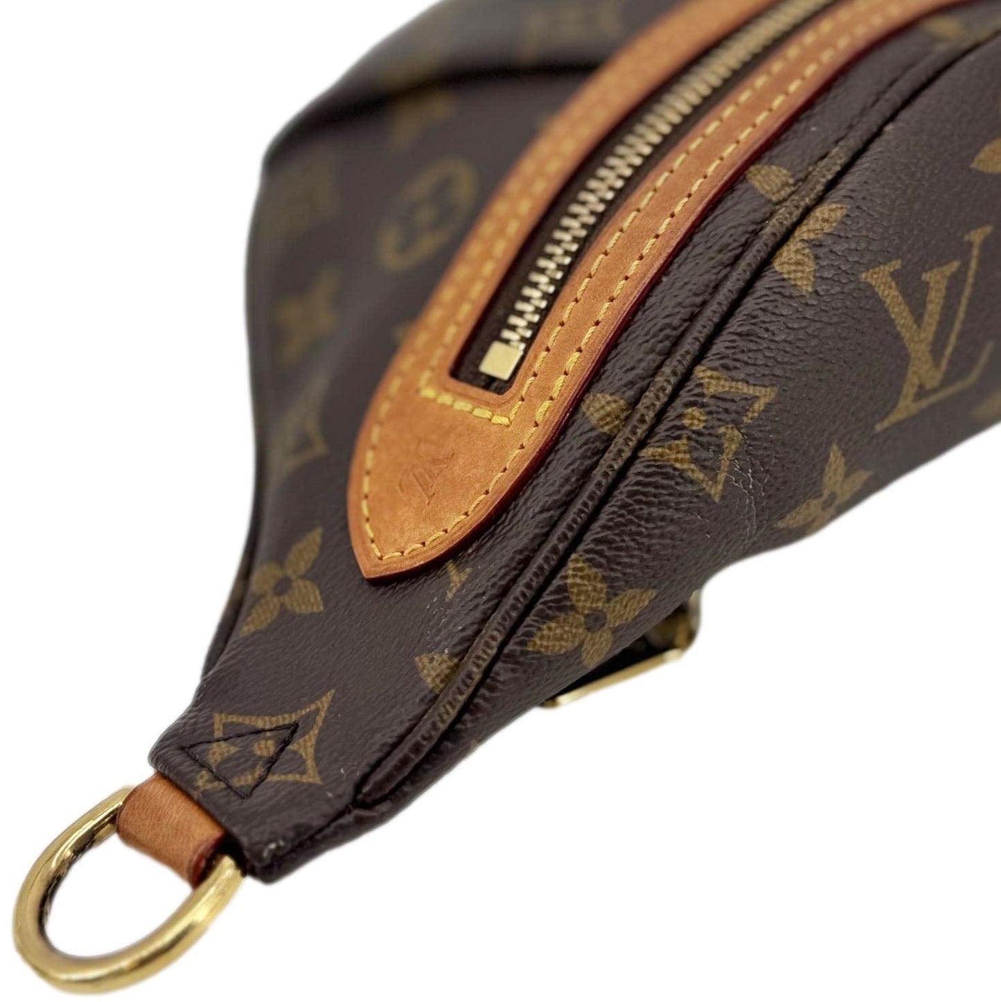 LOUIS VUITTON High Rise Monogram Canvas Bumbag Brown