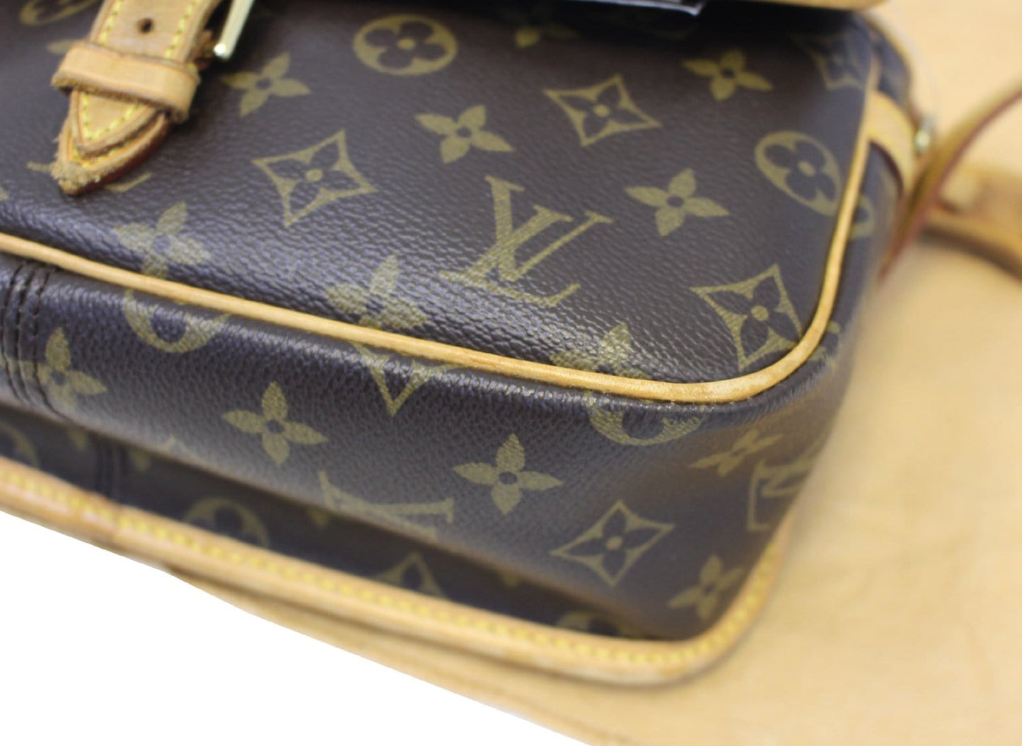 LOUIS VUITTON Monogram Canvas Sologne Crossbody Shoulder Bag