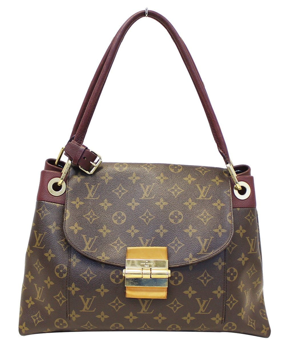 LOUIS VUITTON Monogram Canvas Aurore Olympe Satchel Bag
