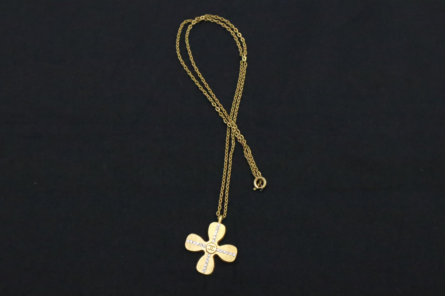 Chanel Clover Necklace