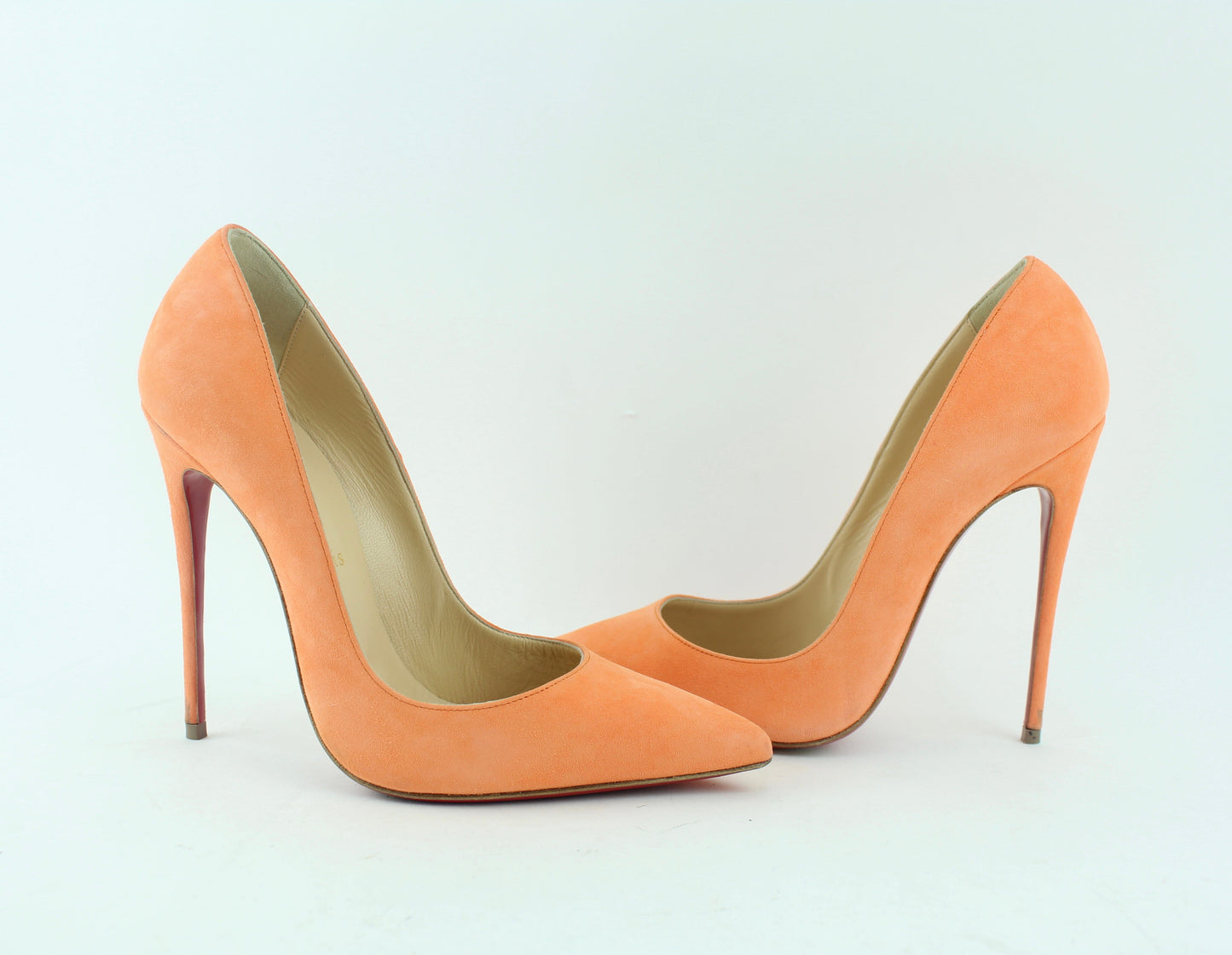 CHRISTIAN LOUBOUTIN SO KATE 120 SUEDE SIZE 38.5