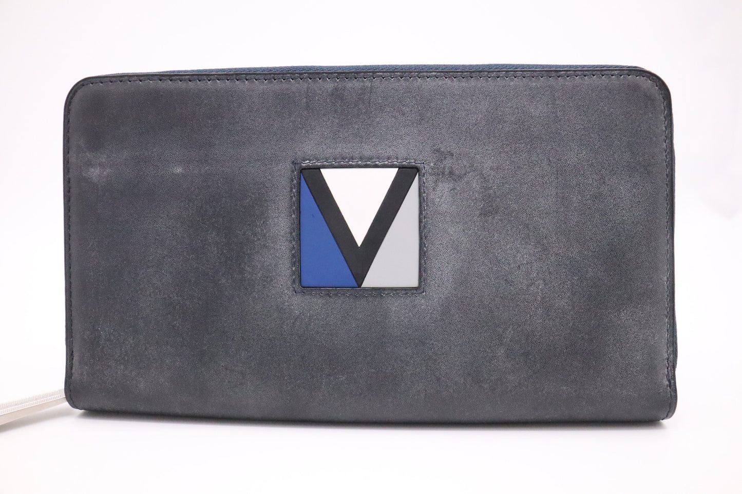 Louis Vuitton Cup 2007 Organizer in Navy Blue Leather
