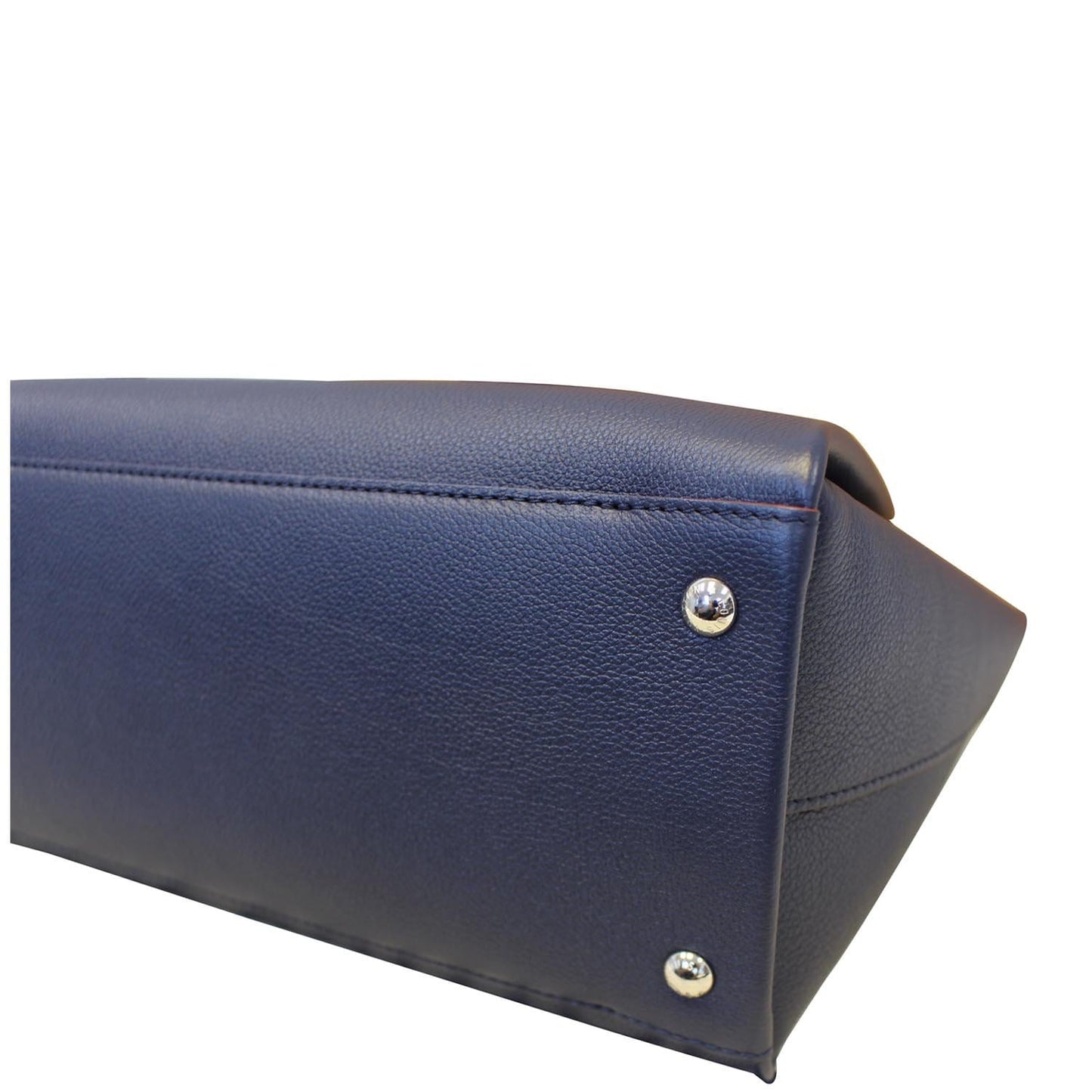 LOUIS VUITTON Lockmeto Marine Rouge Leather Shoulder Bag